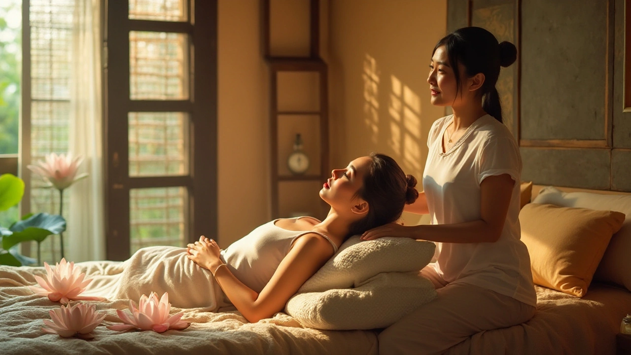 Massage Kết Hợp Với Nụ Hôn Kiểu Pháp: Sự Quyến Rũ Tột Đỉnh