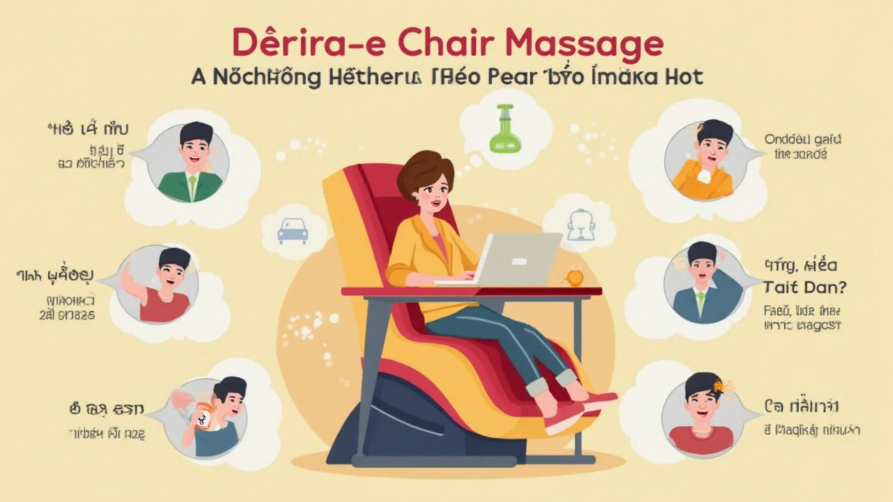 Lợi Ích Cụ Thể Khi Dùng Chair Massage