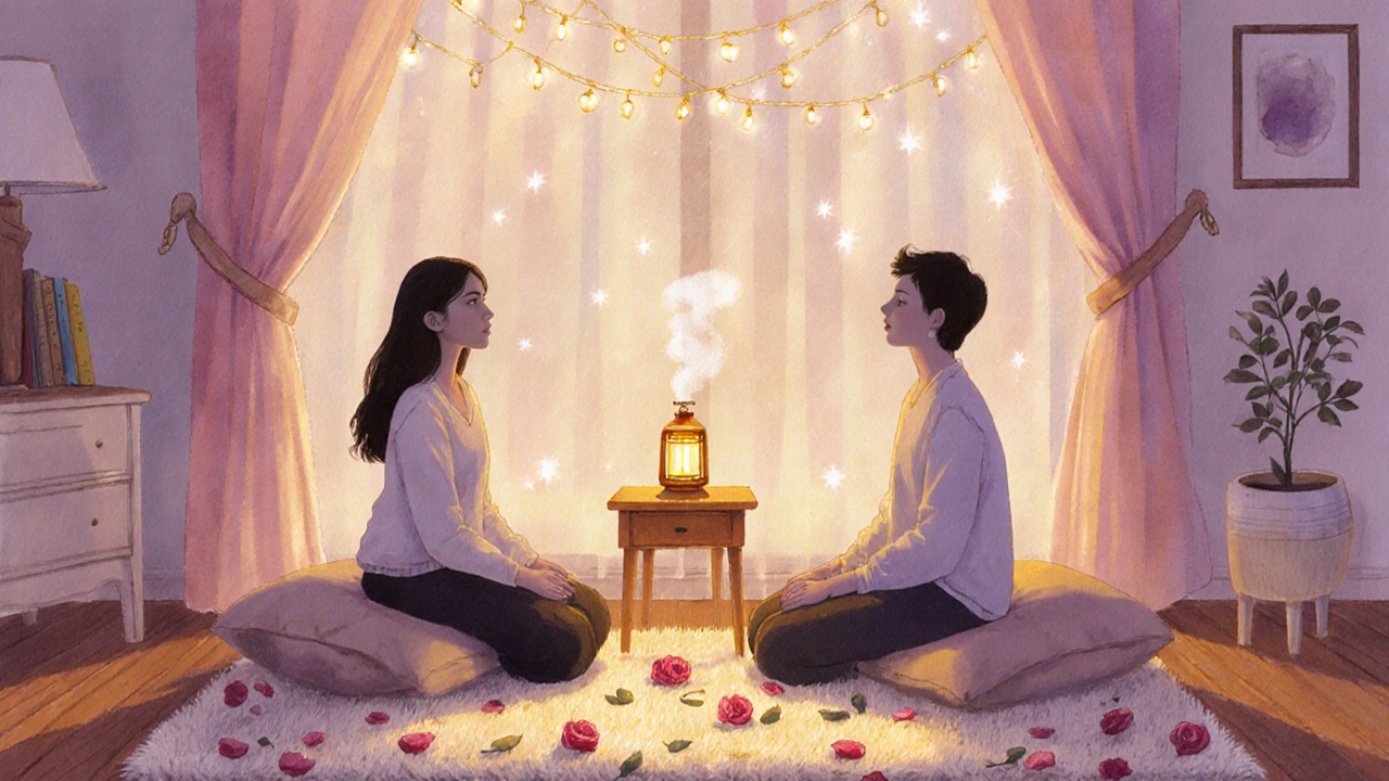 Massage tình cảm: Kết hợp nụ hôn Pháp để tăng cường gắn kết