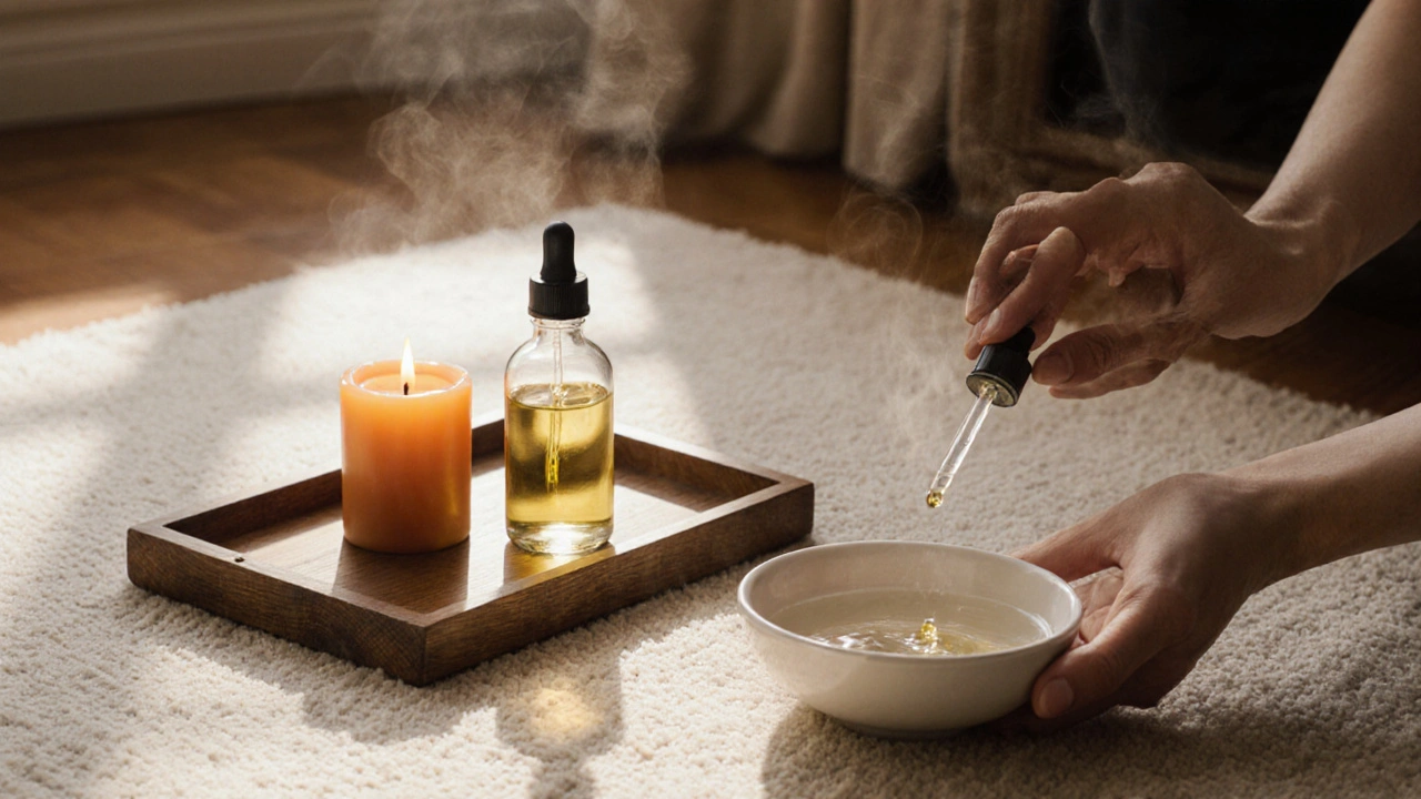Tạo không gian thư giãn hoàn hảo với dầu massage và nến thơm