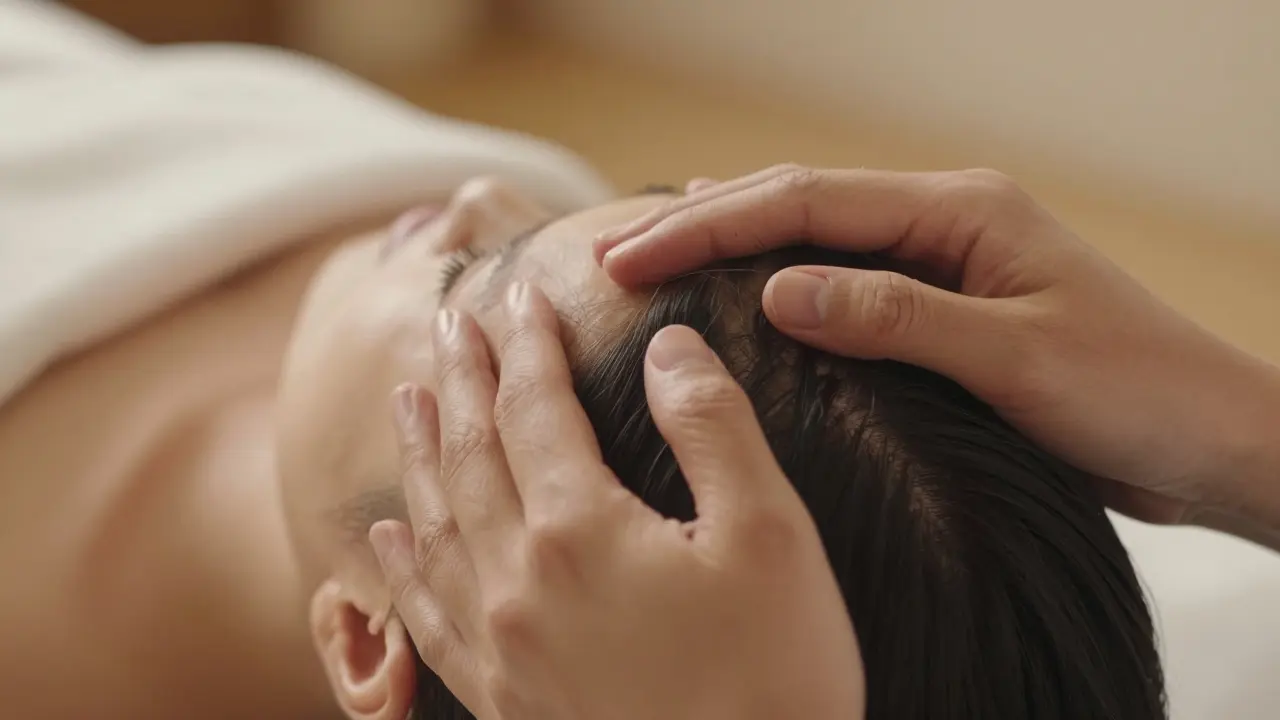 Cách massage đầu và da đầu giúp tóc mọc nhanh và chắc khỏe